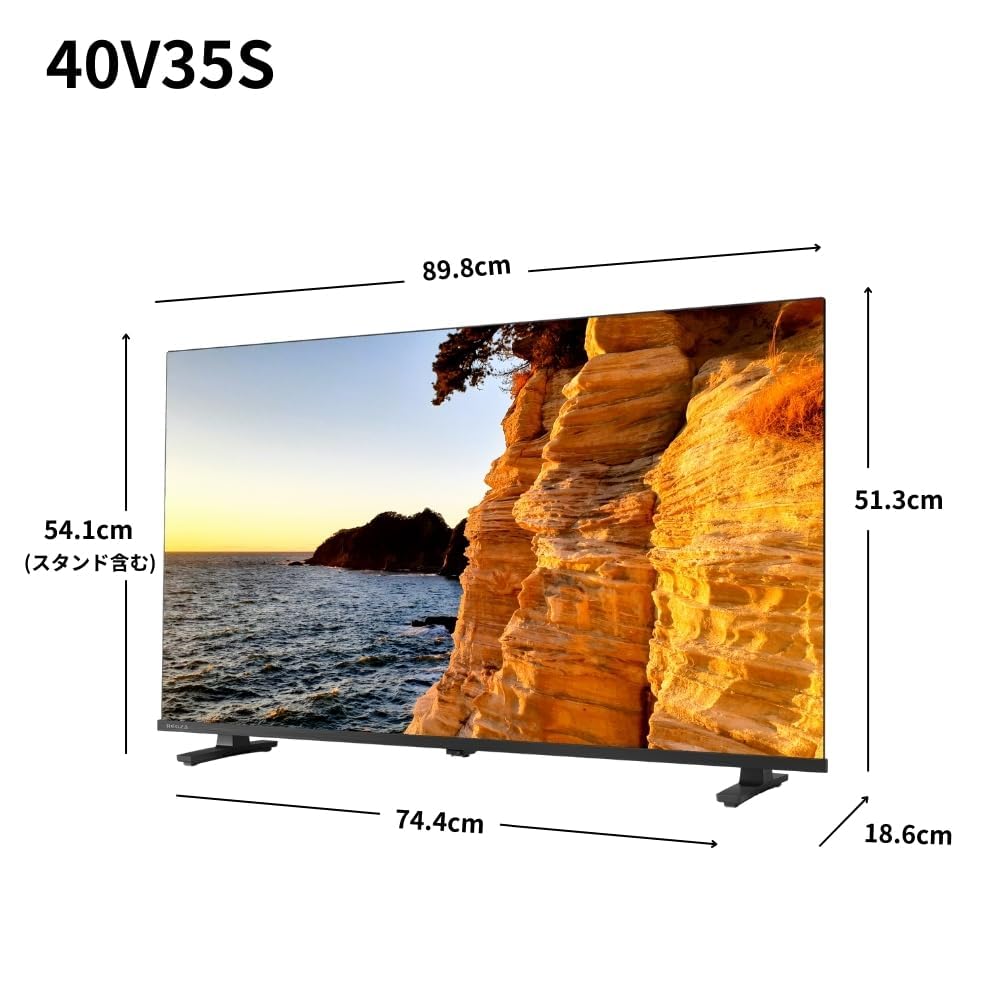 REGZA 40V35S 2026年製 Amazon.co.jp: REGZA レグザ テレビ 40V35S (40インチ / フル