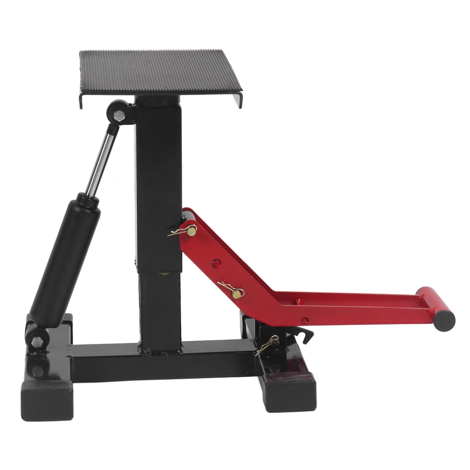 ViaGasaFamido Plataforma Elevadora de Acero, Diseño Ergonómico de Pedal, Ajustable para Vehículos Al Aire Libre, Ideal para Garajes y Talleres