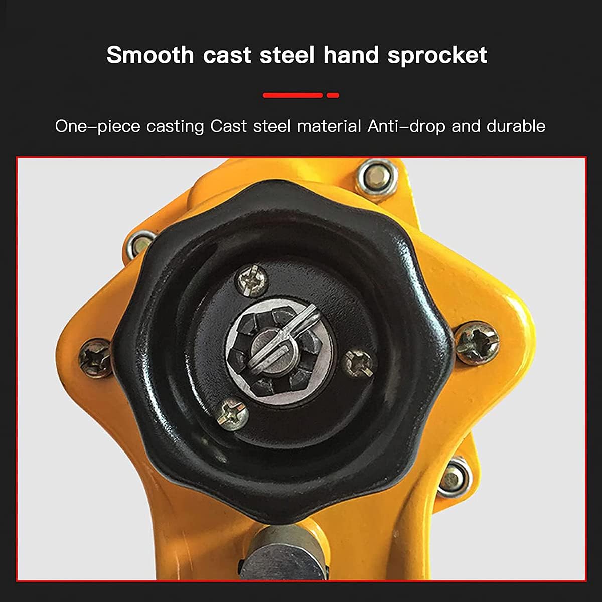 CHARON Chain Hoist, Alloy Steel Lever Hoist Kit Ratchet Puller Manual Lift Steel Chain Hoist Small Portable, Not Stuck Chain/Non-Slip Handle,750kg,3m : Industrial & Scientific