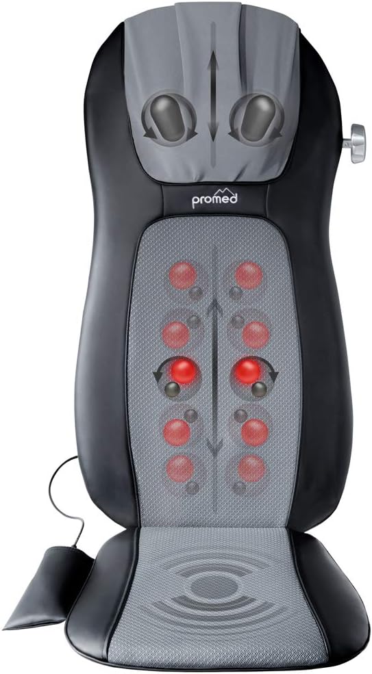 cuscini massaggiatori con shiatsus termico