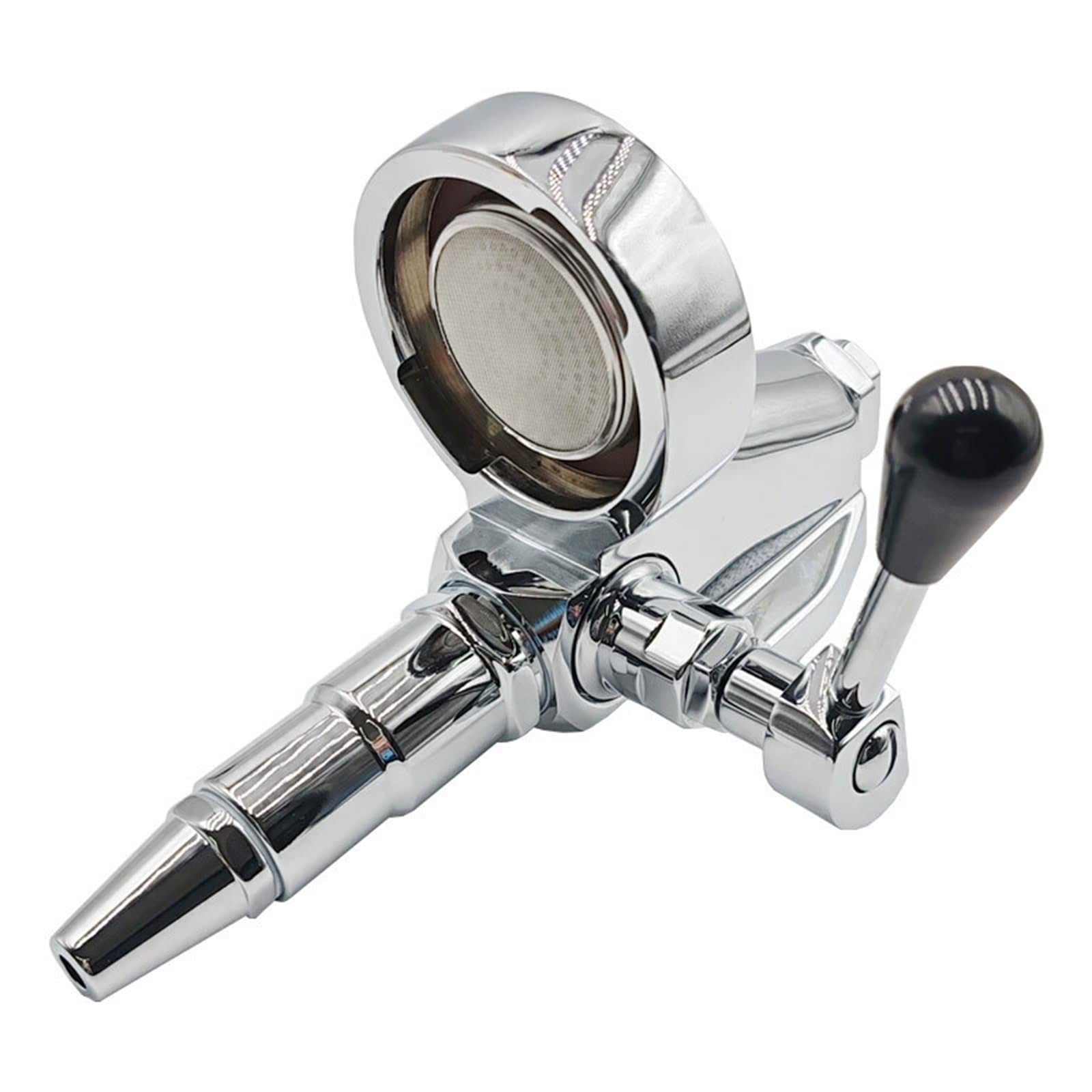 YNIYUJKL Brewing Head Assembly E61, 304 Stainless Steel 58Mm E61 Grouphead Parts, With Copper Shower Screen, Manual Control, Coffee Machine Accessories