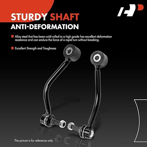 Miniatura 3 de A-Premium 2 eslabones de barra estabilizadora trasera, compatibles con Audi Q7 2007-2015, Porsche Cayenne 2003-2010, Volkswagen Touareg 2004-2017
