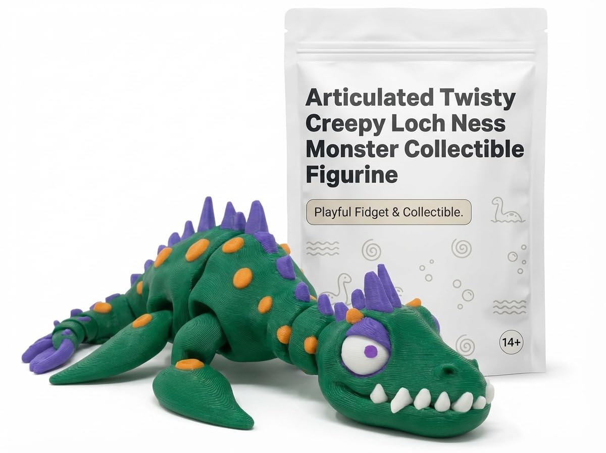 Amazon.com: Articulated Twisty Creepy Loch Ness Monster