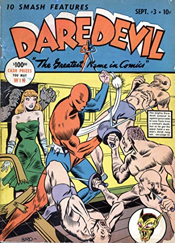 Daredevil Comics - Issue 003 (Golden Age Rare Vintage Comics Collection (With Zooming Panels) Book 3