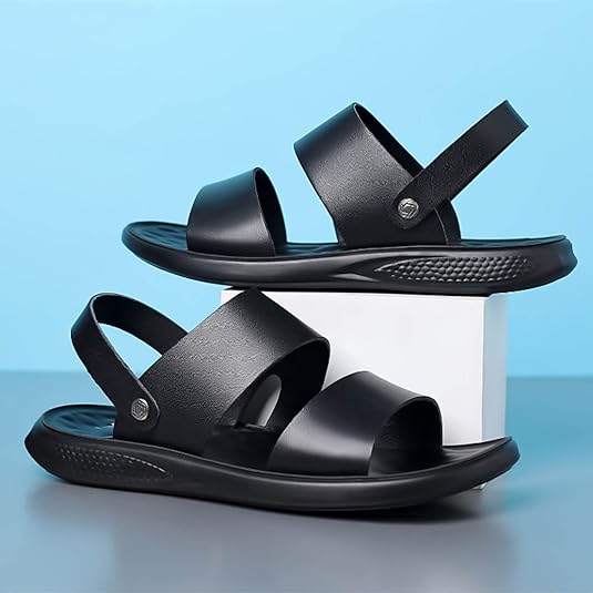 Recovery Slides Men Men's Summer Sandals Cross Strap Mules Shower