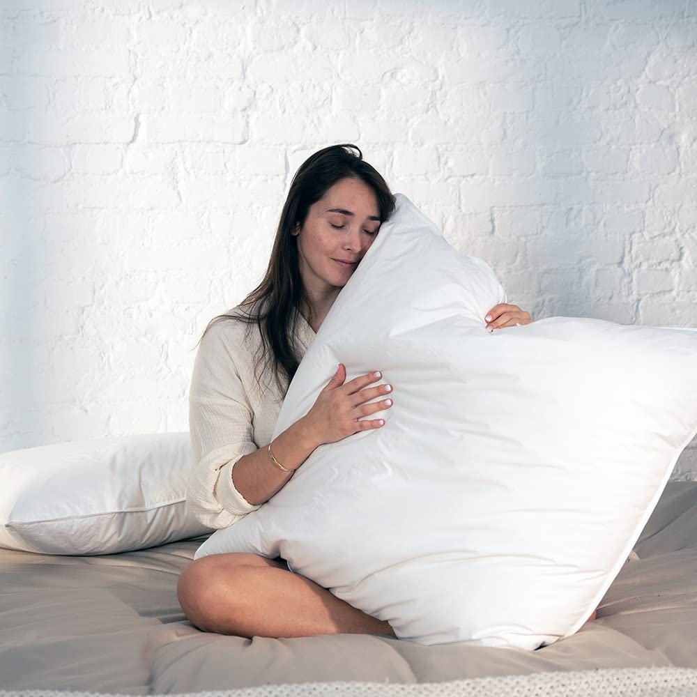 BEFA NATUR Kopfkissen 80x80 cm | Primaloft Bio® - hochwertige, Funktionelle Mikrofaserfüllung | vegane Daunenalternative | 1500g Füllgewicht |Oeko-TEX 100 Klasse 1 | Made in Germany