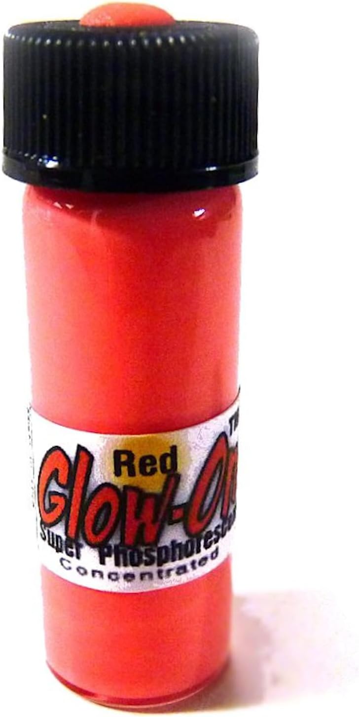 GlowOn Red, Bubble Gum Red Color and Warm Red Glow, Gun