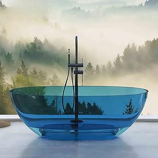 Modern Clear Freestanding Bathtub - Beautiful and Colorful Freestanding ...