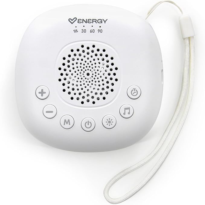 Energy Sistem Whisper Moon - Altavoz reproductor de ruido blanco con 4…