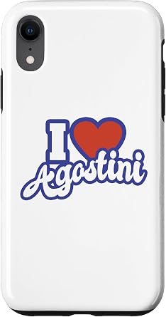 iPhone XR I Love Agostini Case