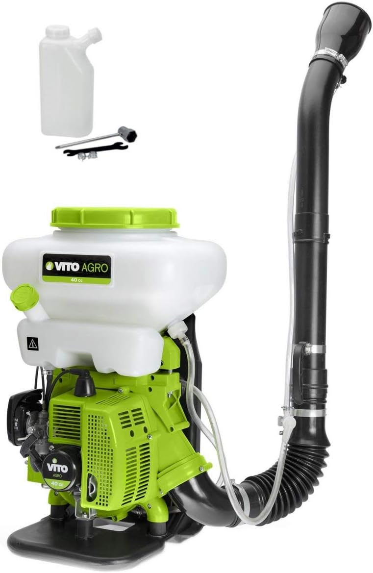Vito Garden Pressure Sprayer Spray Bottle Thermal 40cc -14l 12 M Horizontal 8 M Range Vertical 1 strap Adjustable Motor 2T