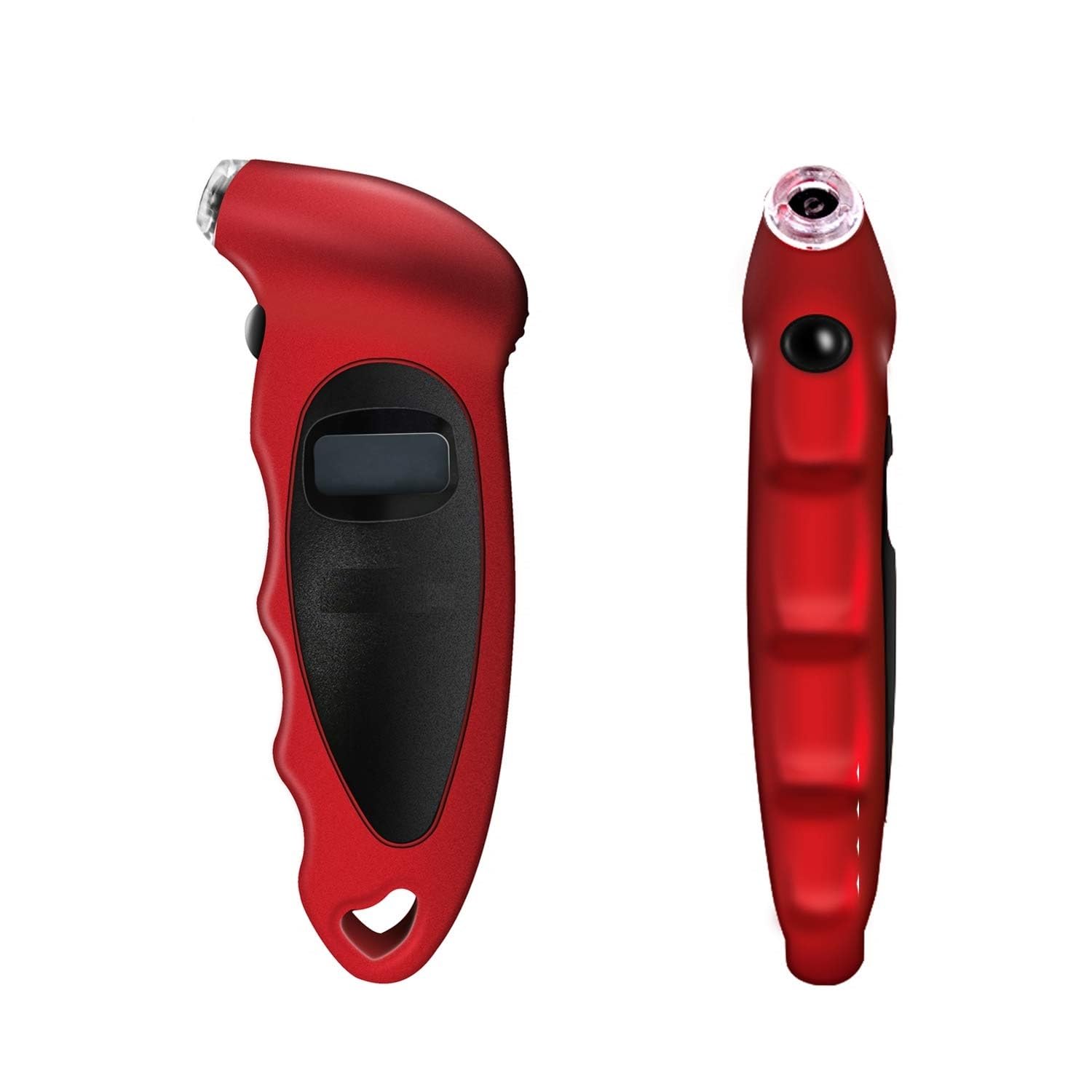 Buyohlic Tire Inflator Portable Air Compressor Digital Tire Pressure Gauge 0-150 PSI 4 Settings for Car Truck Bicycle with Backlit LCD and Non-Slip Grip