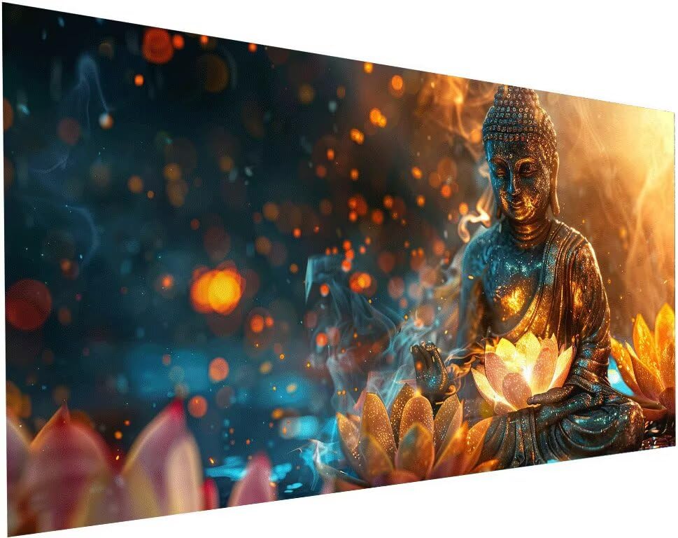 Broderie Diamant kit Complet xxl Lotus - Activité Manuelle Adulte 5D