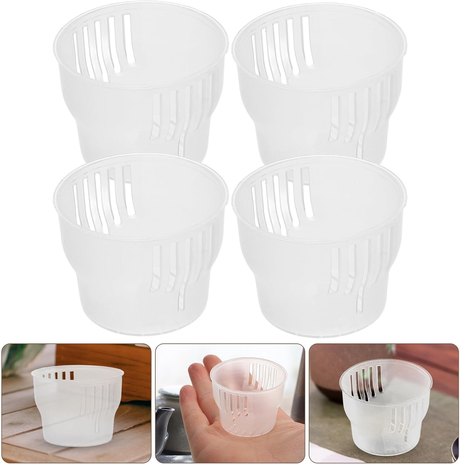 Loose Tea Infuser 50pcs Plastic Teapot Spout Strainer