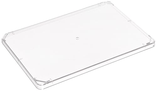 BrandTech 782152 Tapas transparentes de poliestireno (PS) sin anillos de condensación para placas de 96 pocillos con fondo transparente y placas de