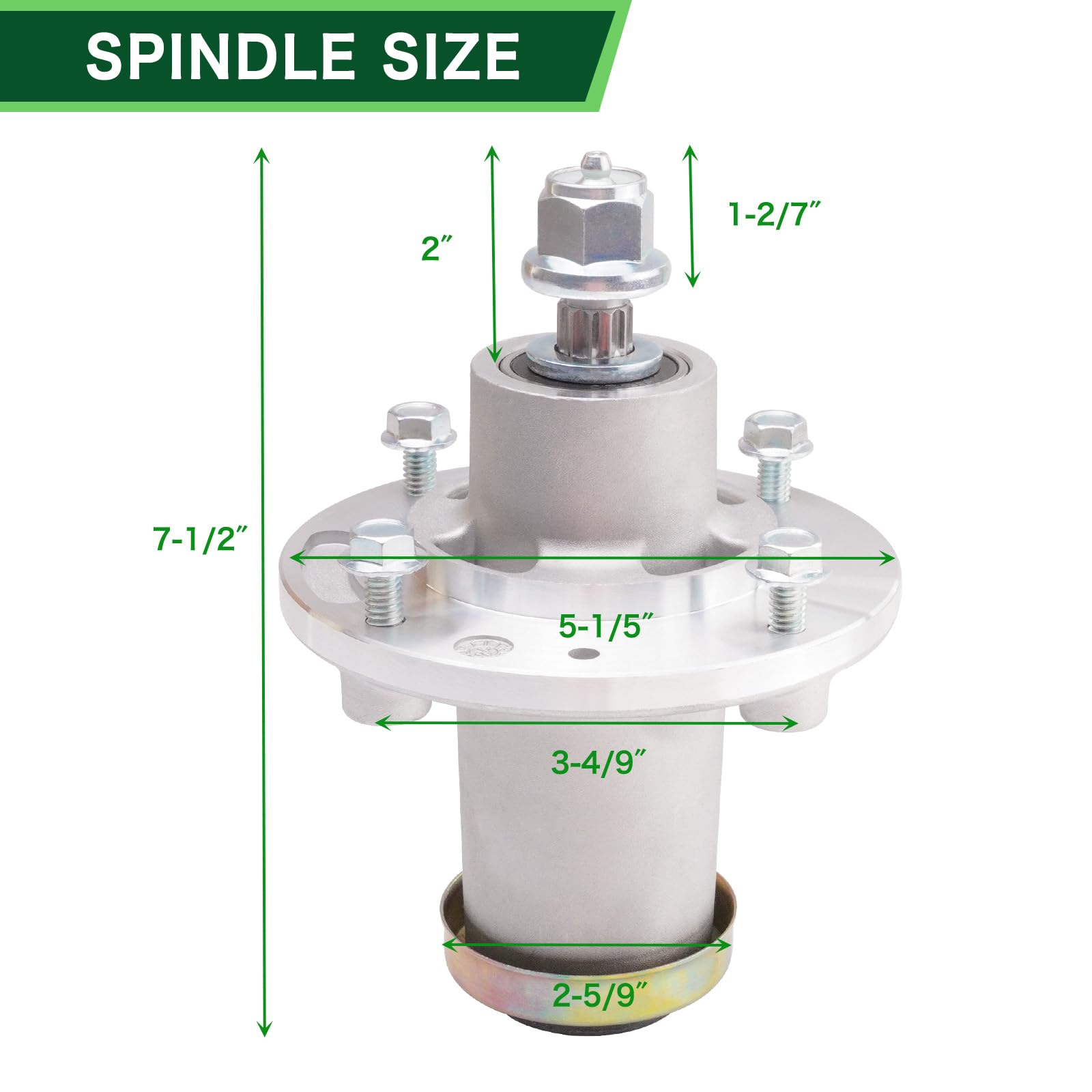 Amazon.com : TENGMUJX 539112170 532112171 Spindle Assembly Fit for