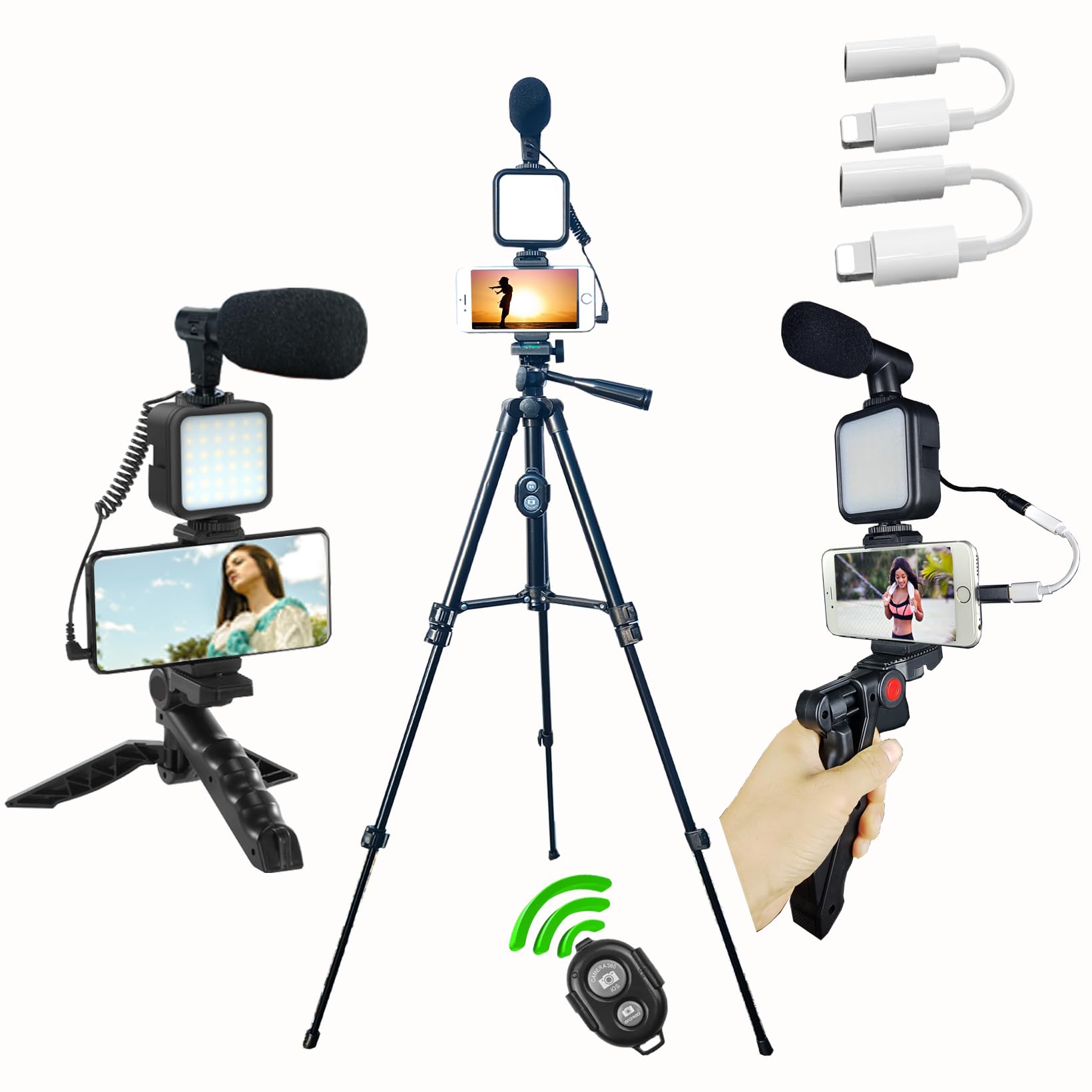 Amazon.co.jp: Carrotech iPhone Vlogキット Androidフォン用Vlog