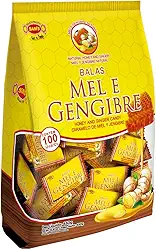 Balas Sam’s 450g - Café, Café com Caramelo ou Mel e Gengibre (Mel e Gengibre)