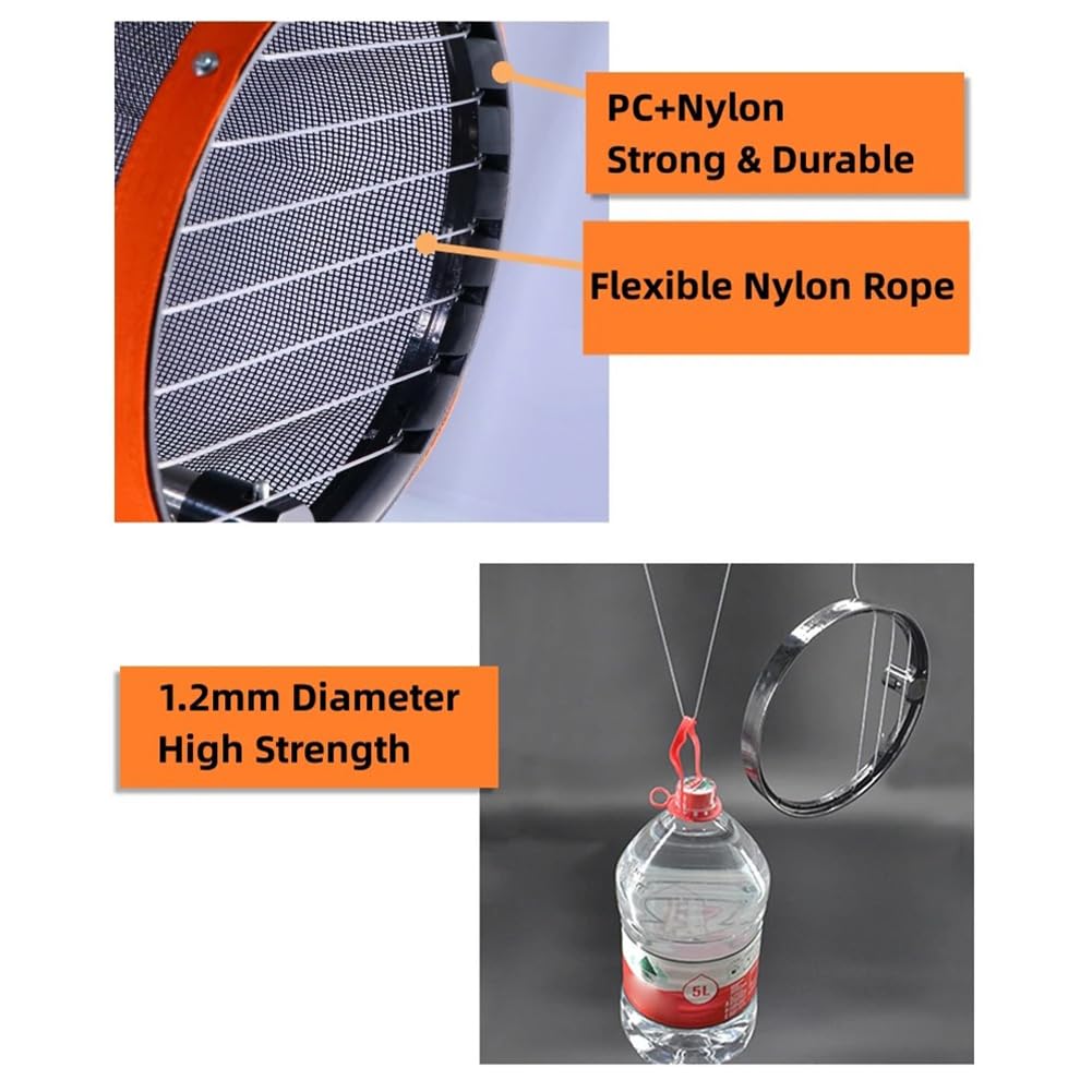 Recolector de pelotas de tenis de mesa ajustable, recogedor de pelotas de ping pong ajustable con capacidad para alrededor de 120 pelotas de tenis de mesa, longitud ajustable, para recoger y