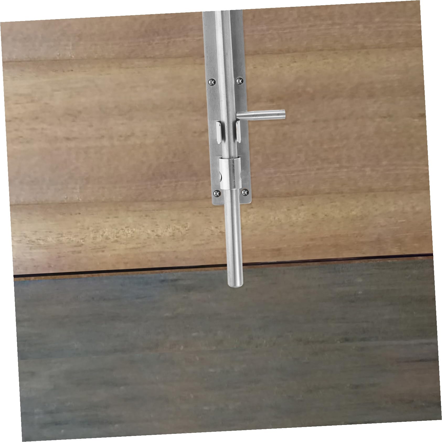 Pestillo de Puerta Corredera Acero Inoxidable Resistente Antidesgaste para Puertas y Portones con Diseño Simple y Duradero