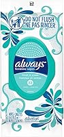 Always Fresh & Clean Feminine Wipes, 32 Ct Pack of 3 - pH-Balanced, Dermatologist Tested for On-the-Go Intimate Freshness