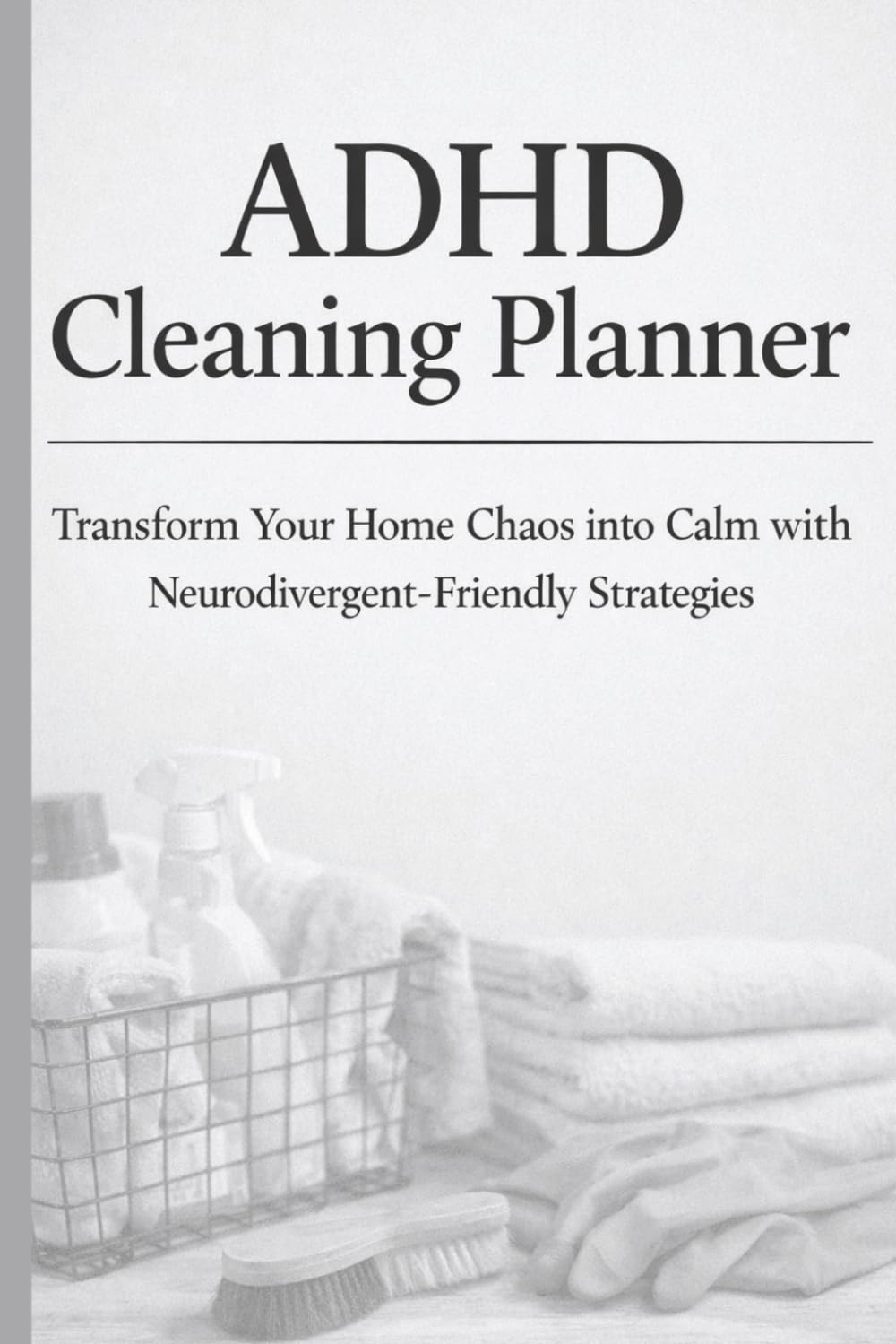 ADHD Cleaning Planner: Transform Your Home Chaos into Calm with Neurodivergent-Friendly Strategies