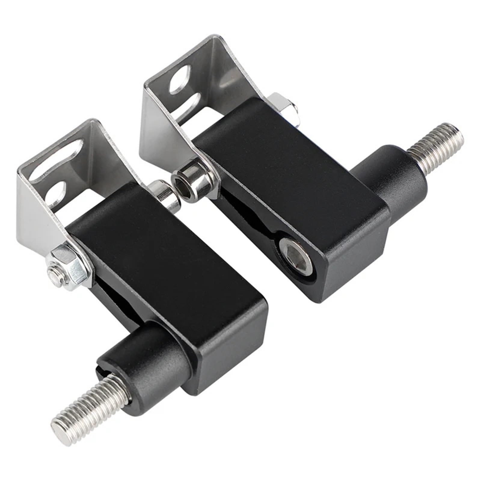 2pcs Motorcycle Spotlight Brackets M6 Auxiliary Fog Lamp Fork Mount Holder CNC Headlight Support Accessories headlamp Bracket