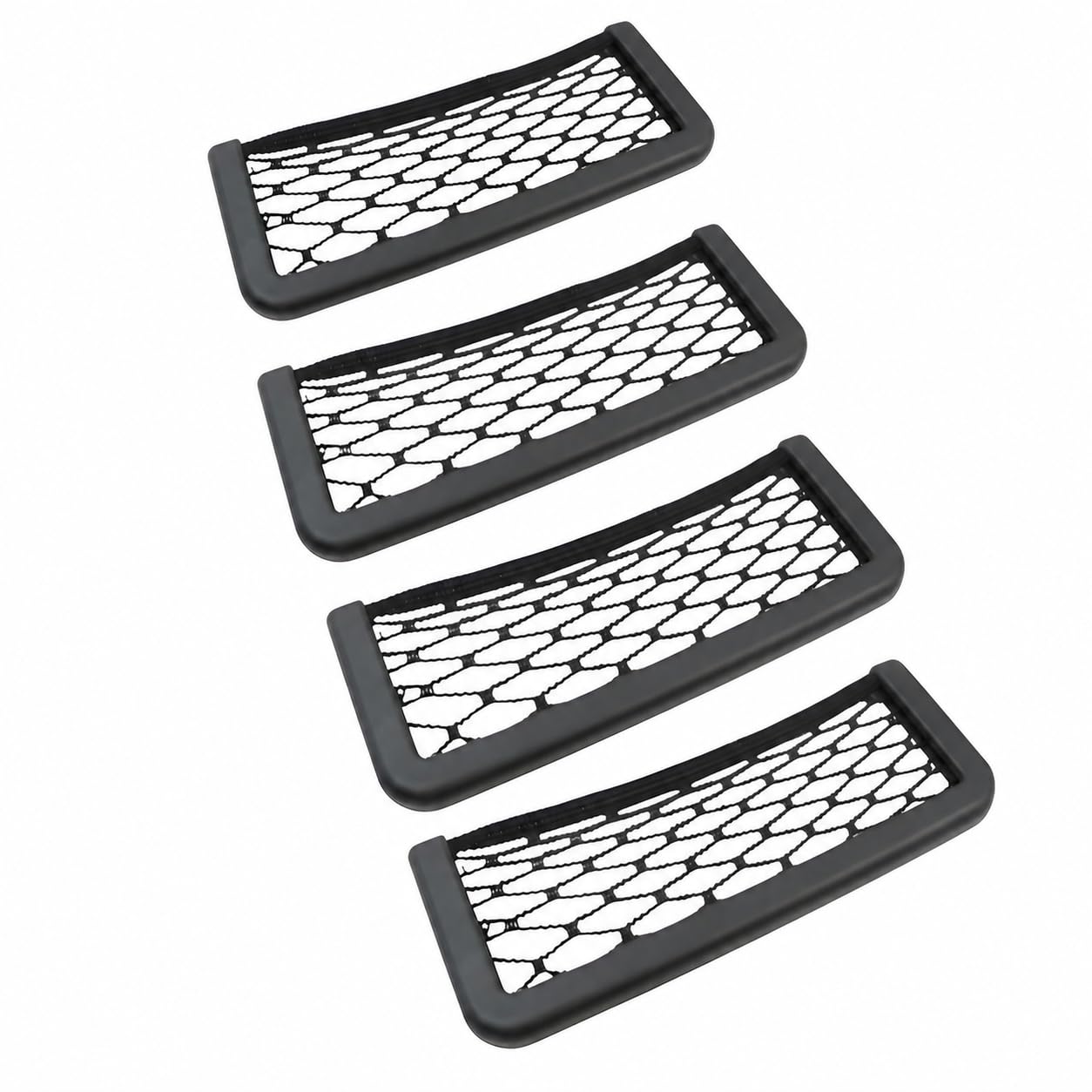 Mshine Car Storage Organize Car String Bag Car Seat Side Storage, Net Bag Mesh Pocket Organizer Stick-on for Purse Bag Phone, Special Adhesive Car Mesh Storage for Car for Interior Organizer (2)-image-19