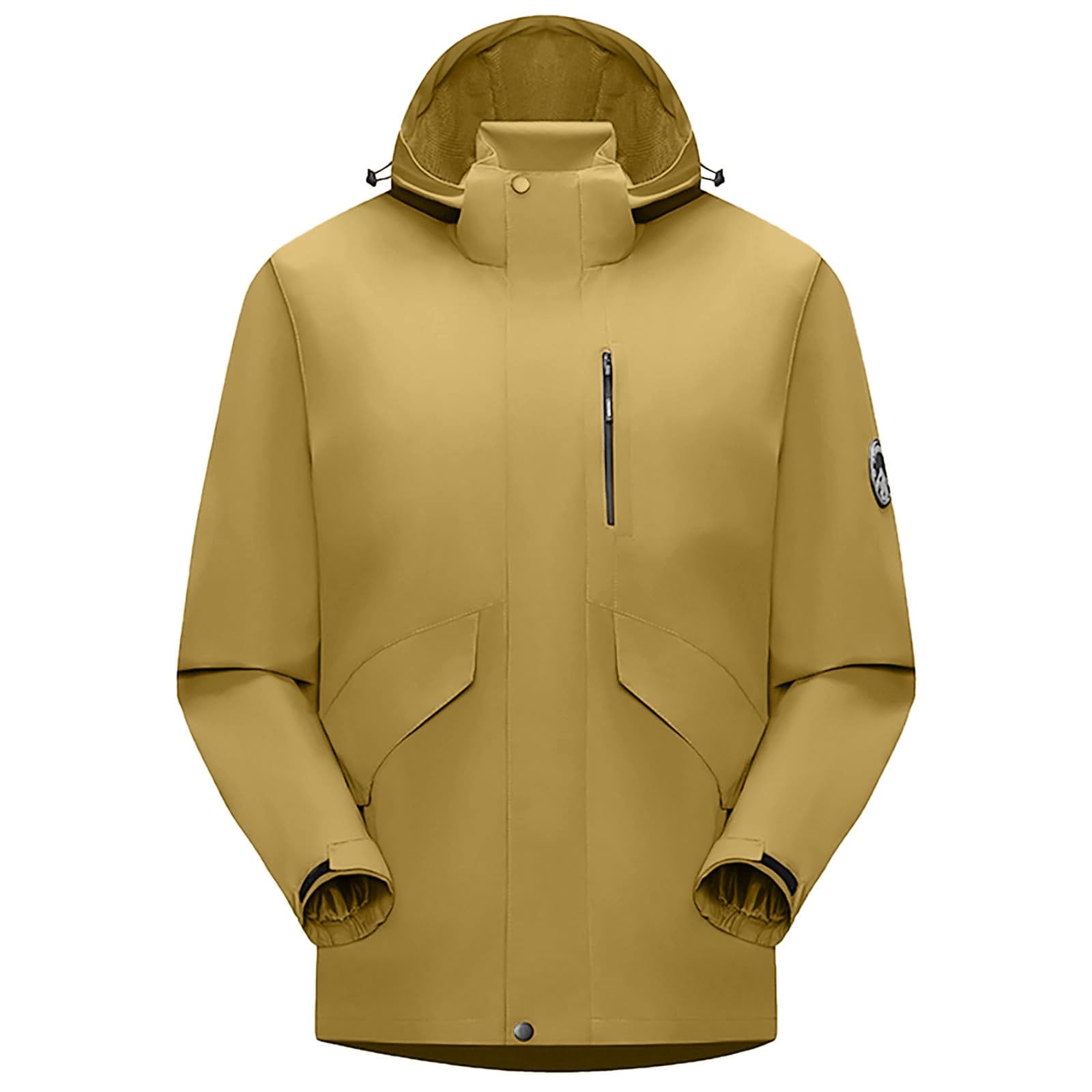 Giacca Antivento Donna Con Cappuccio E Tasche Sweatshirts Trekking Outdoor