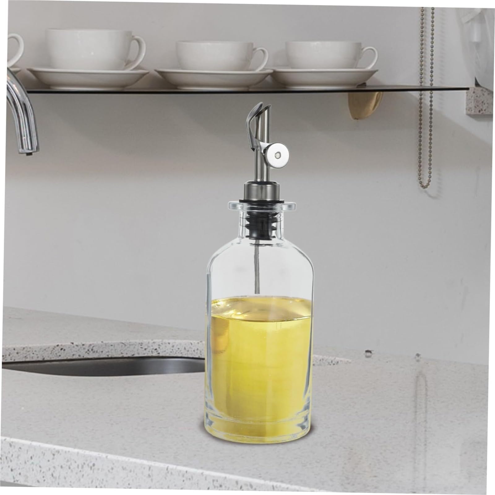 Dispenser per Salsa di Soia Set Di 2 Bottiglie Di Olio Da Cucina, Dispenser For Condimenti Da Cucina For Salsa Di Soia E Aceto Contenitore Dell'olio