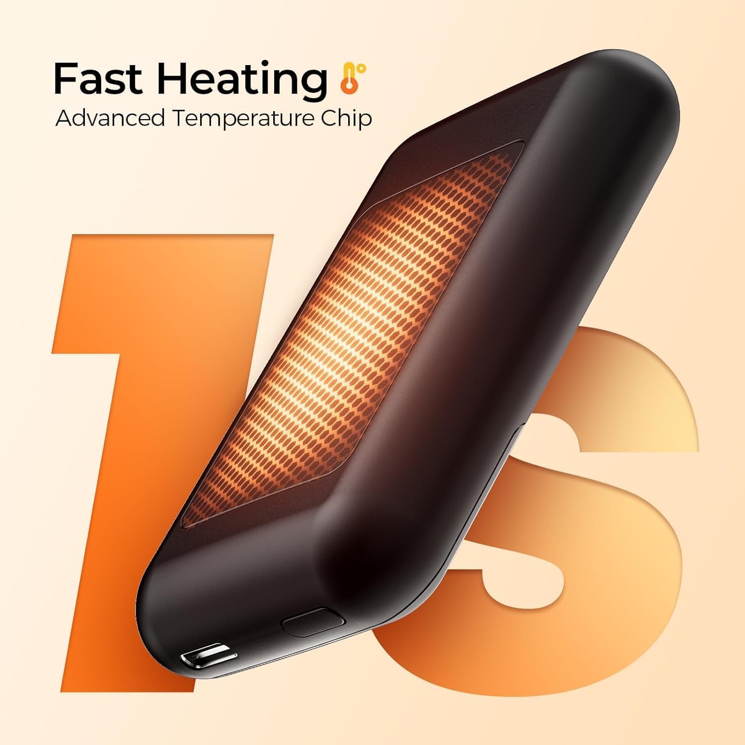 Hotdot Hand Warmers Rechargeable 2 Pack, 4 Heat Levels (104–131°F), Real-Time Temp & Battery Display, Electric Hand Warmers, Fast Heating, Fits in Gloves/Pocket, Gifts for Women & Men