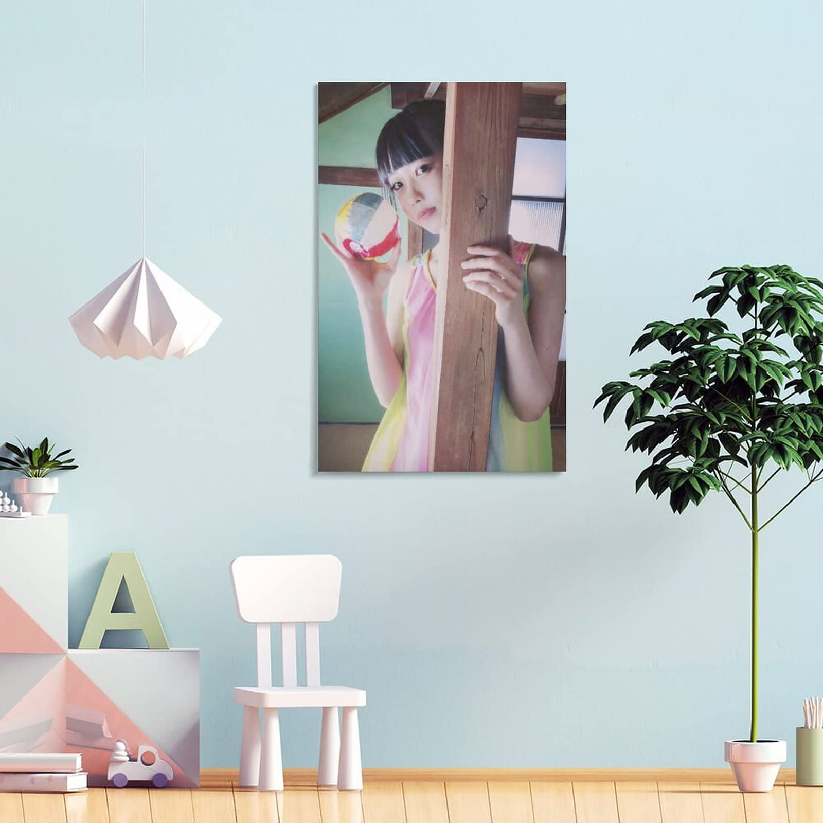 Amazon.co.jp: YUEKUA あのちゃん写真ビキニ下着絵画ポスター