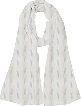 Scarf for women stylish Set of 1- Stoles | scarves | scarf |stole for Summer, Sun Protection Cotton Face Scarf for girls and women with Size -(28" x 72"),Women's Stylish Multi Wing Print Cotton Stoles