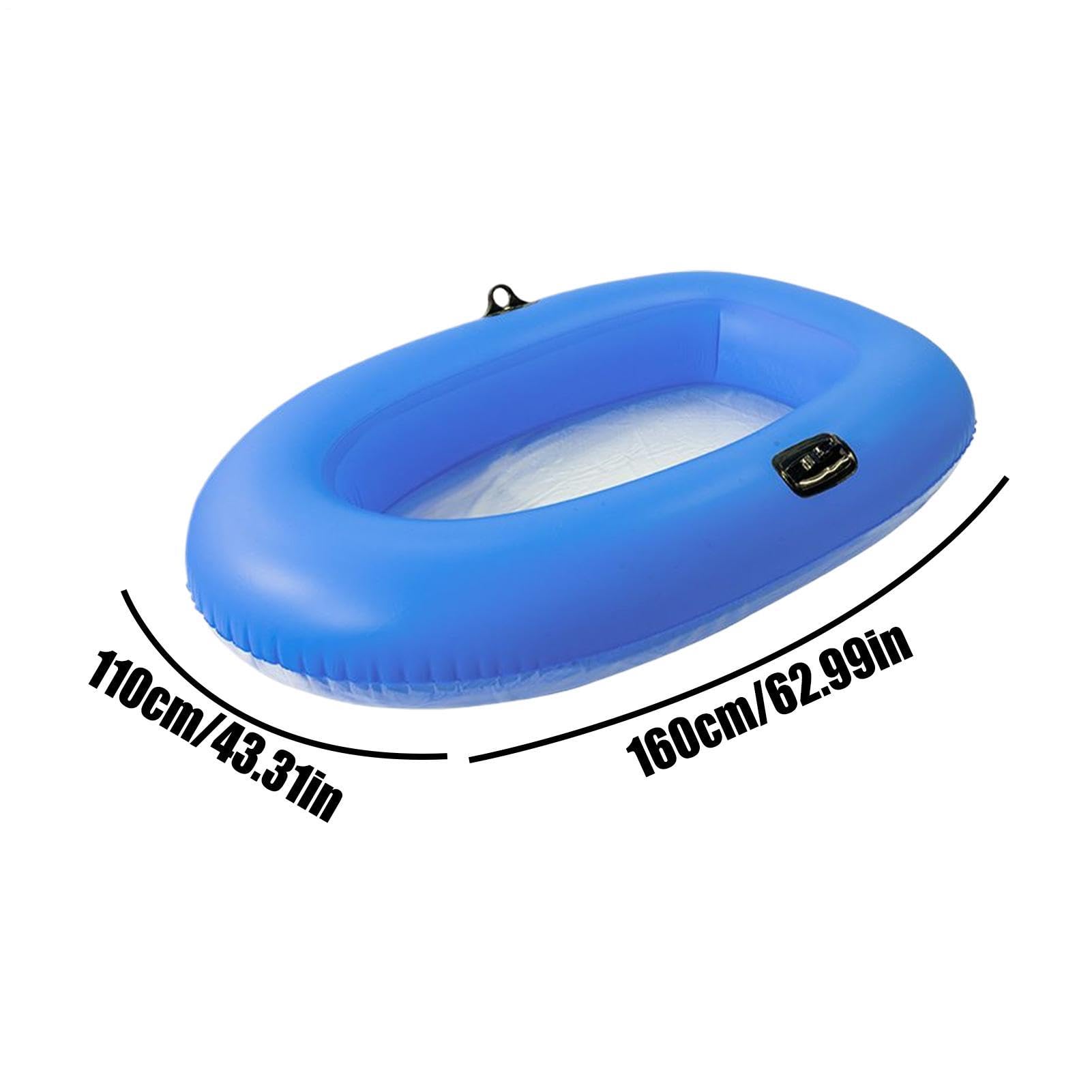 Bateaux Gonflables pour Adultes - Radeau De Rivière avec Fond Transparent,Bateau de Lac 159.8 x 110 cm pour Pêche Loisir Rivière Pagayage Capacité 80kg