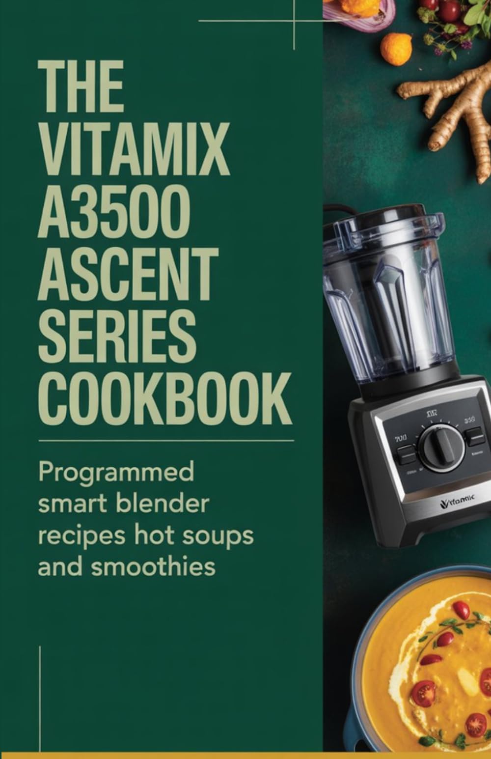 The Vitamix A3500 Ascent Series Cookbook: Programmed Smart Blender Recipes for Hot Soups and Smoothies