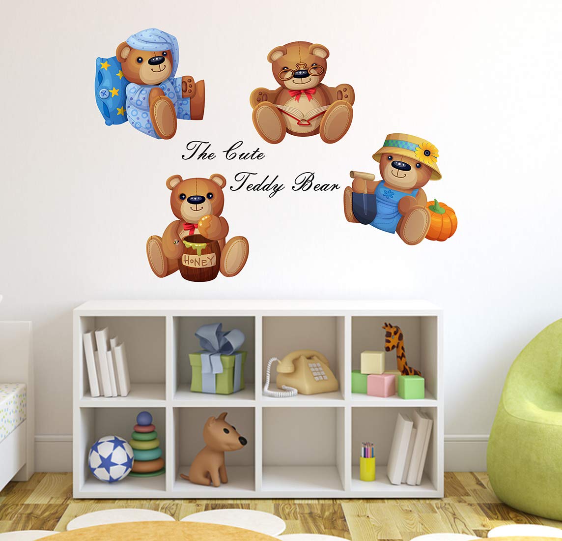 Wallstick Teddy Bear Collection wallstickers (Vinyl 70 cm x 50 cm) (B07H85MDS5) Amazon Price History, Amazon Price Tracker