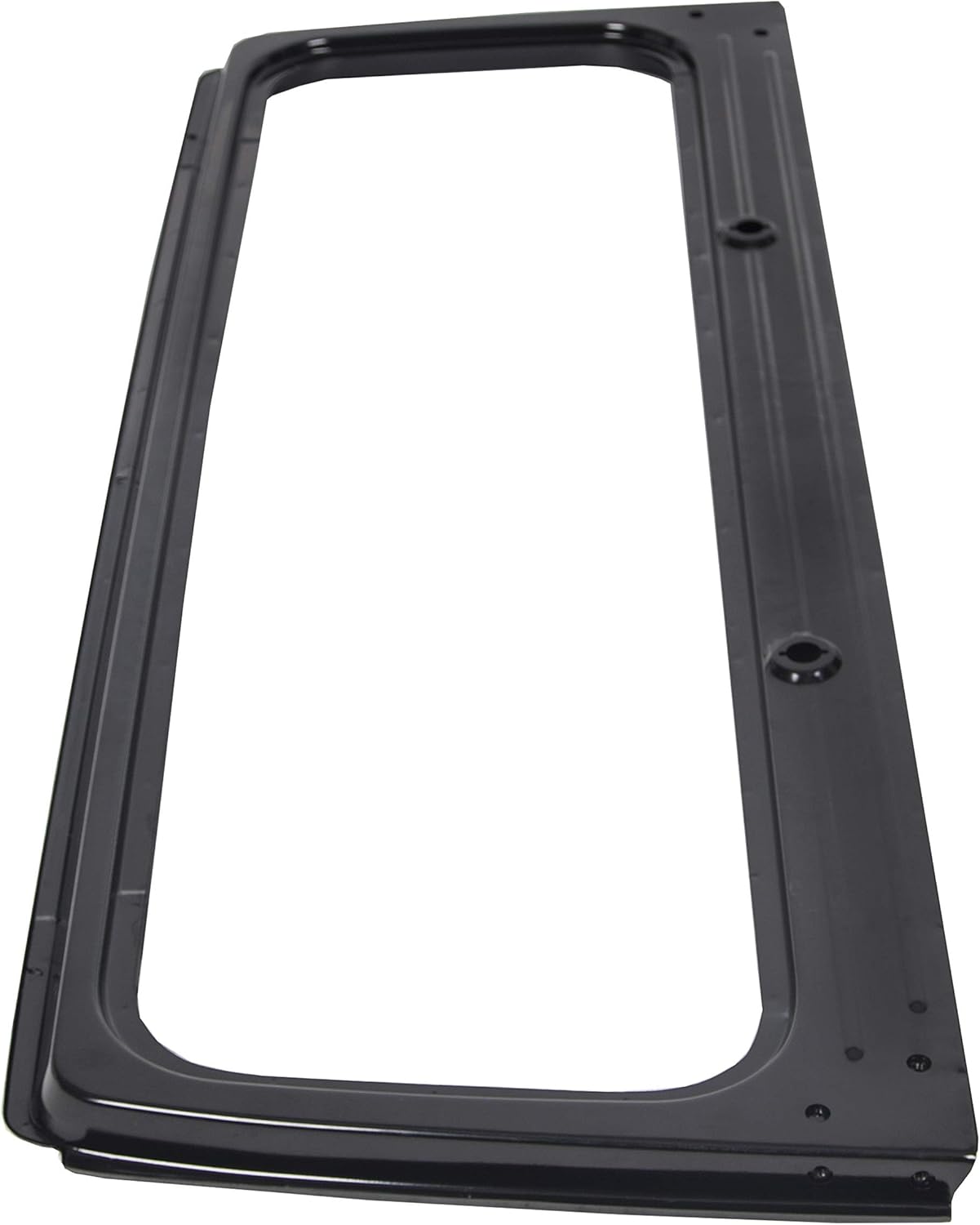ECOTRIC Front Electrophoretic Windshield Frame Compatible with 1987-1995 Jeep Wrangler Jeep Wrangler YJ Replacement for CH1280101 55174576