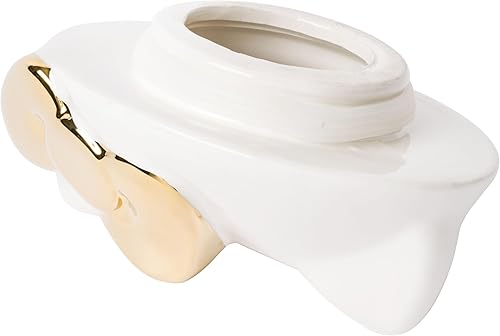 Miniatura 46 de Silver Buffalo Tarro de cerámica para aperitivos o galletas de color rosa de Hello Kitty, de Sanrio, tamaño mediano Hello Kitty Waving (cerámica)