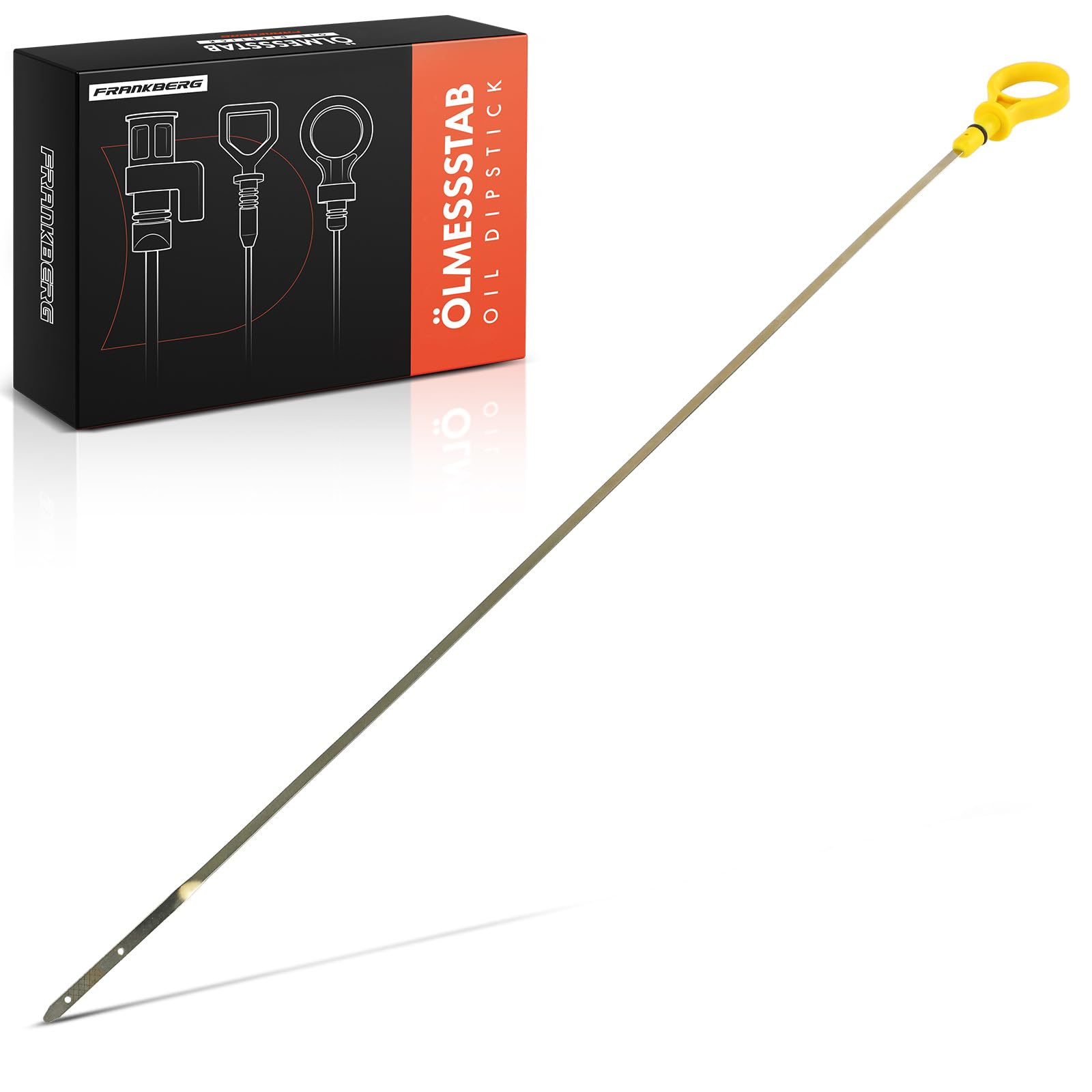 Frankberg Jauge d'huile CJ5Z-6750-A | Compatible avec: MKX, Mondeo V Berline CD, MKC, Mondeo V Hatchback CE, MKT, Mondeo V Tournoi CF, K.u.g.a II DM2