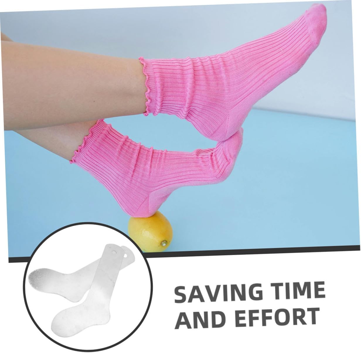 Veemoon 4pcs Dye Sublimation Socks Shaping Board Sock Jigs Blockers Metal Tools Transfer Accessories DIY Printing