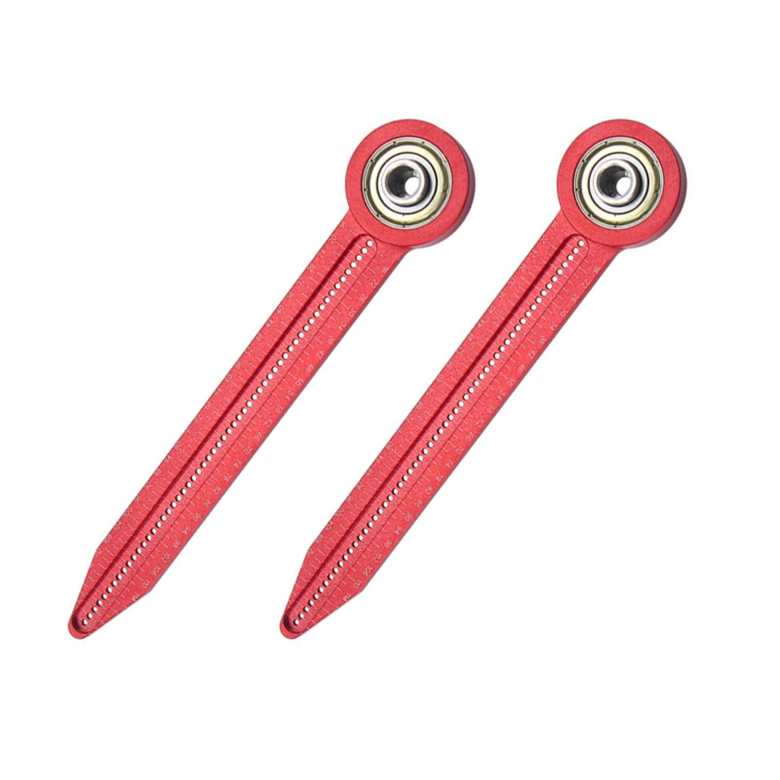 Compact 28mm Aluminum Drafting Instrument Suitable for Carpentry Artists Construction Workers Easy Storage & Portability Lightweight Drafting Equipment