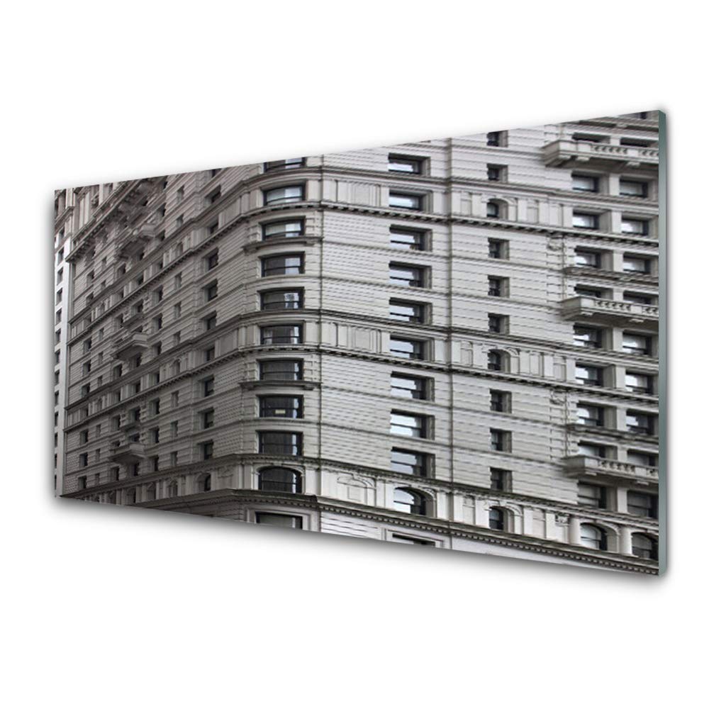 Impression sur verre acrylique 125x50 cm haut de gamme Tulup motif architecture