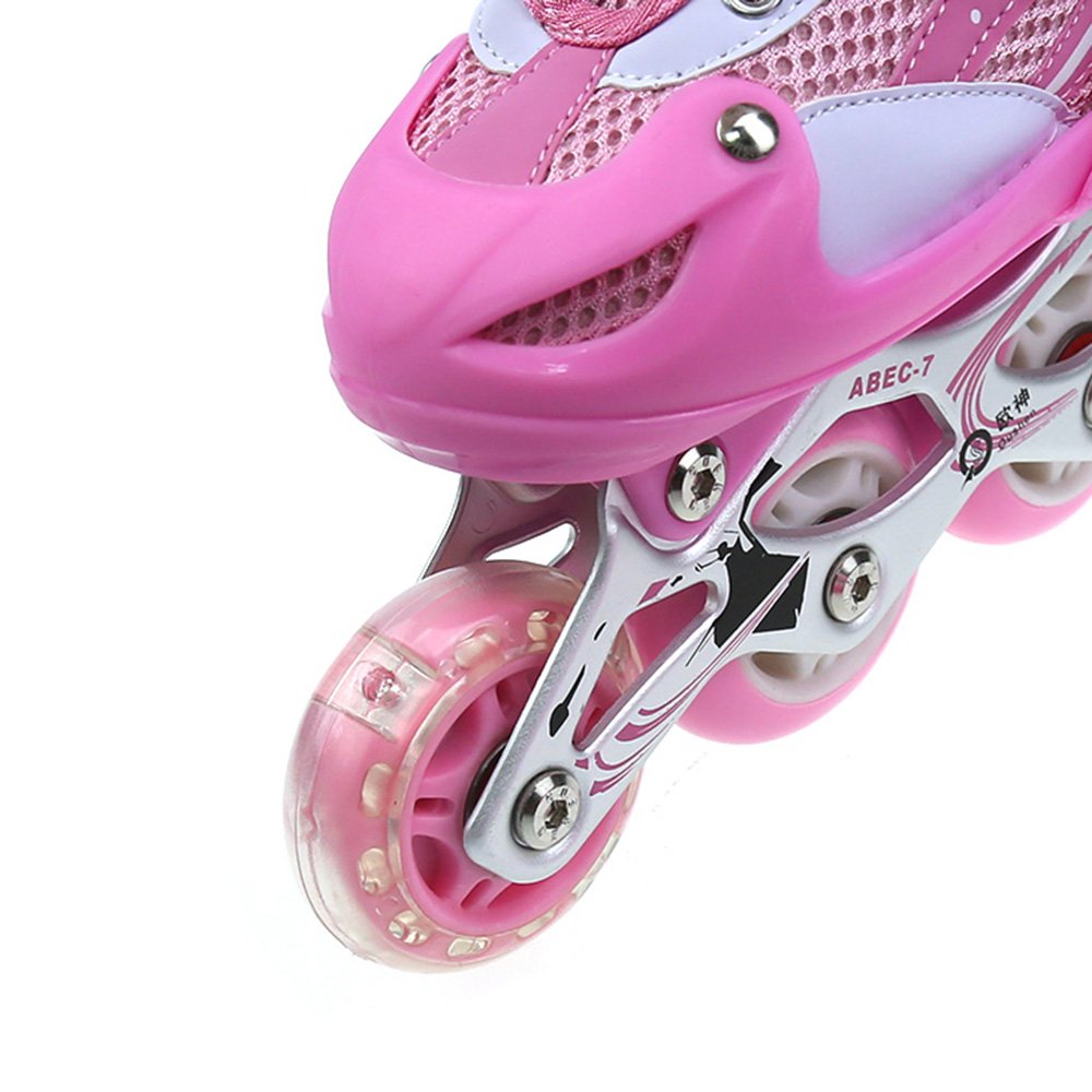 Roller en Ligne, Patin à roulettes, 3en 1 Singer réglables, modifiable Rollers Enfant Patins à Glace réglables 3 en 1 pour Fille et garçon et Femme Rollers en Ligne