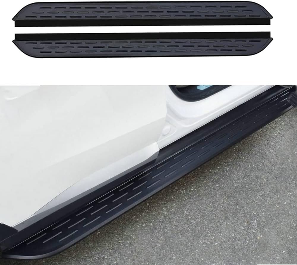 Estriberas para VW Atlas Teramont 2018-2023 en aluminio con barra nerf faldones