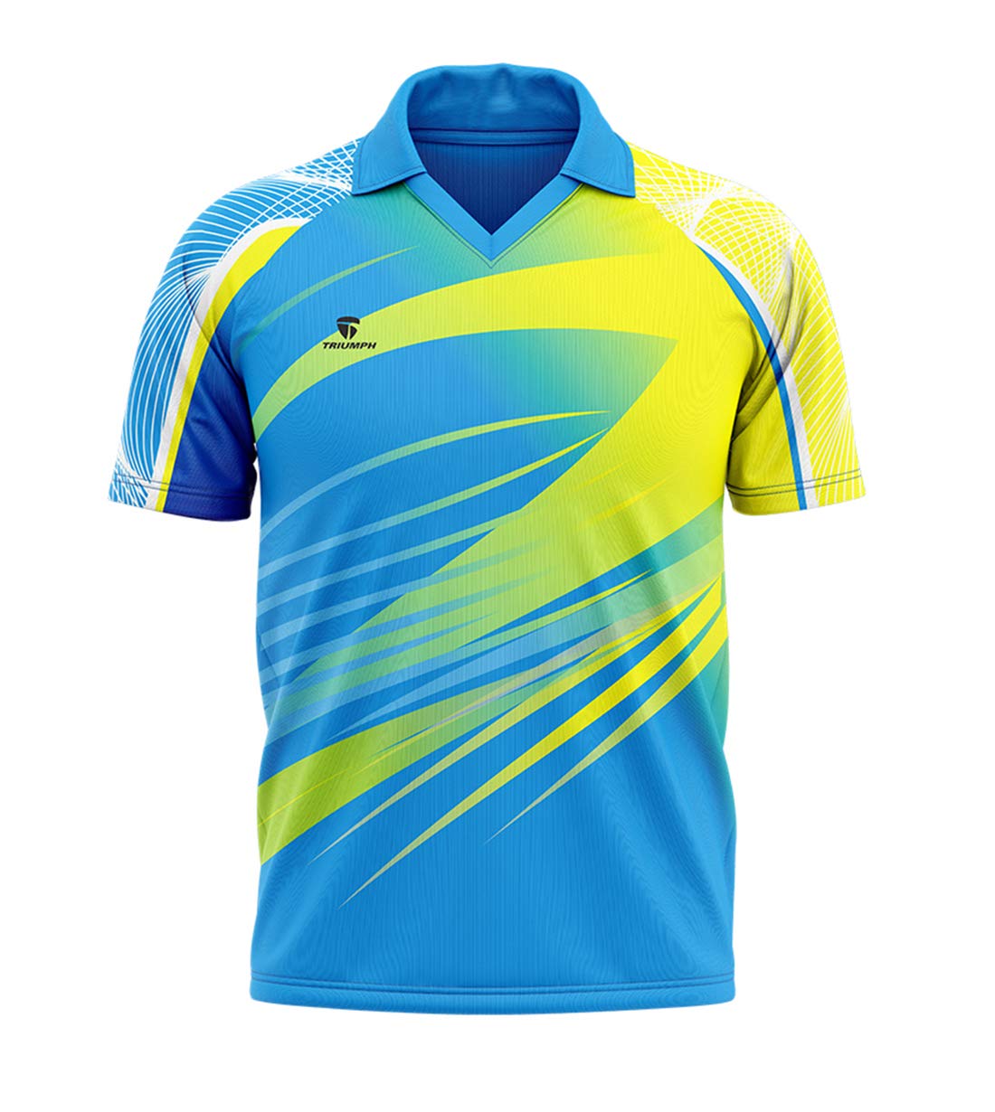 TRIUMPH Men's/Boy's Team India ICC ICC World Cup 2019 Cricket Tshirt