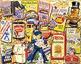White Mountain Puzzles Favorite Snacks - 1000 Piece Jigsaw Puzzle