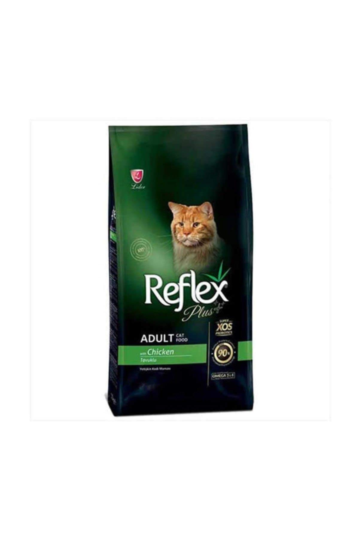REFLEX PLUS Yetişkin 33/14 Tavuklu Kedi Maması 8 Kg