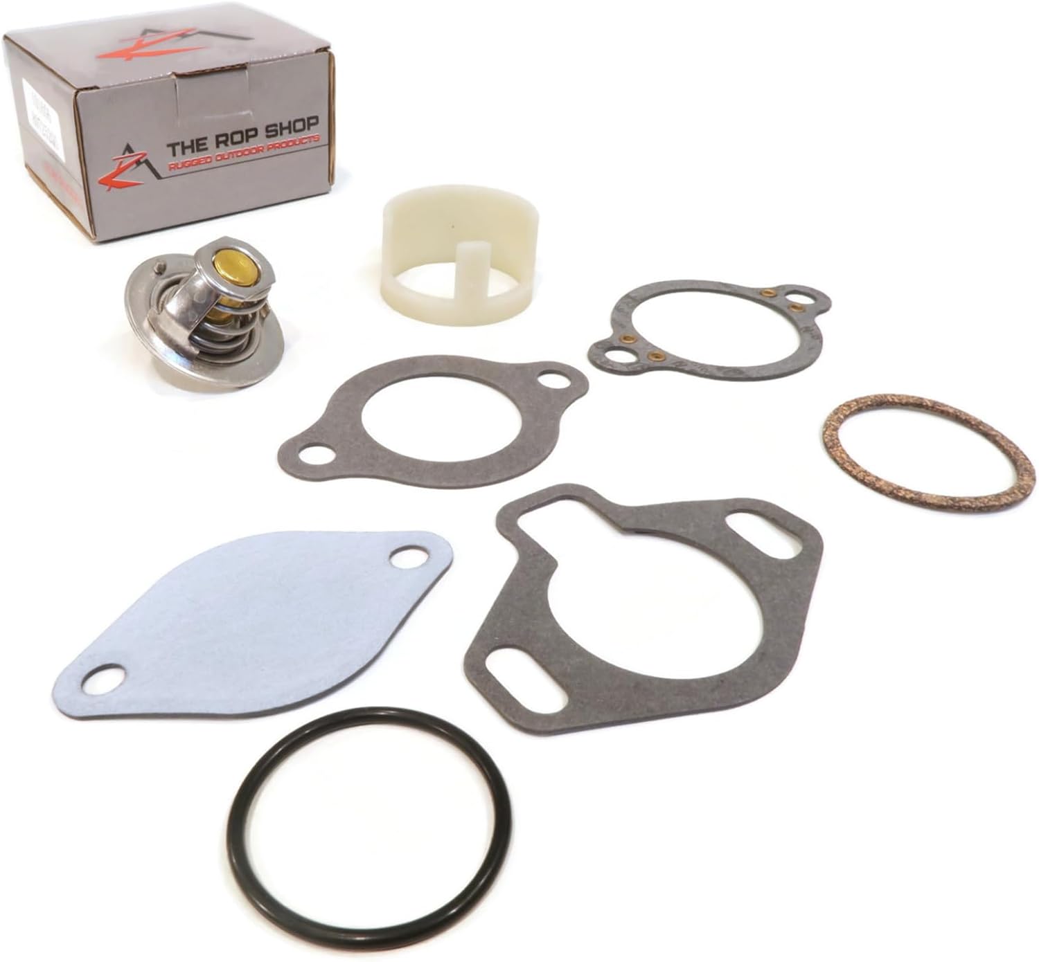 The ROP Shop | Thermostat Kit for MerCruiser 3.0L 181 L4 1A002000 & Up Sterndrive Boat Engines