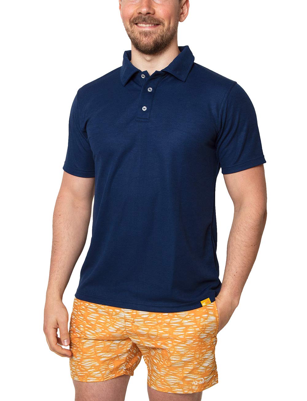 iQ-UV Herren 50+ Sonnenschutz, Regular Geschnitten Uv Polo Hemd
