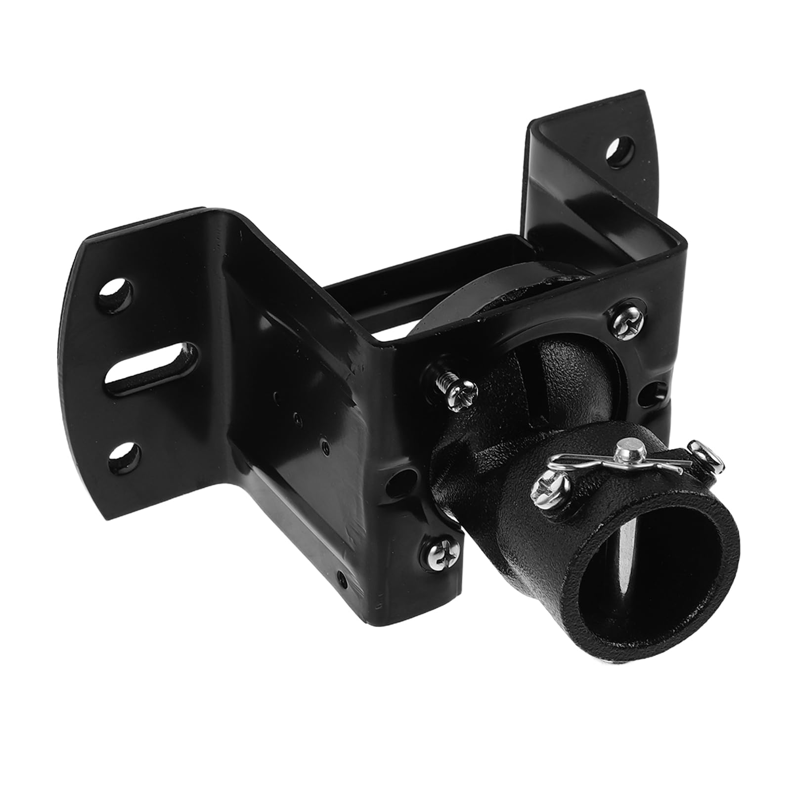 Toyvian Support pour Ventilateur de Plafond, Kit de Montage en Fer Noir, Installation Rapide et Démontage Facile, pour Maison Cuisine